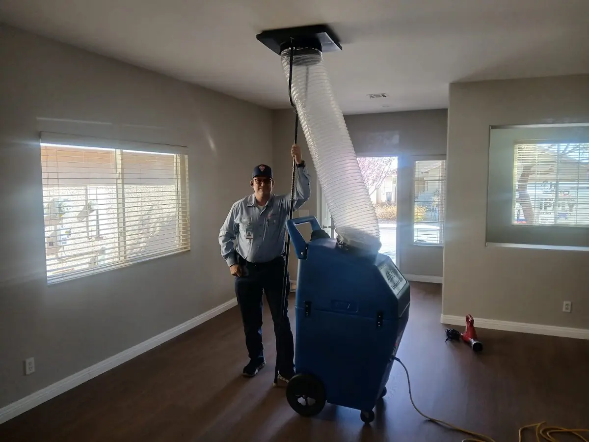 Professional Dryer Vent Cleaning work inside a Gateway home